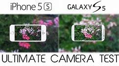 Galaxy S5 vs iPhone 5S - Ultimate Camera Test
