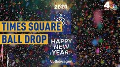 See the 2020 Times Square Ball Drop From Above | NBC New York