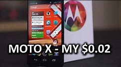 Moto X Unboxing & Review