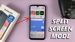 How To Split Screen On Samsung Galaxy A14