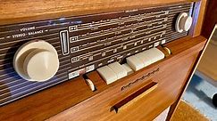 1961 Grundig SO1 Stereo Console with Telefunken 504 Record Player....