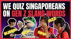 How Much Do Singaporeans Know About Gen Z Slang Words? | Uncover65 Asks EP 10
