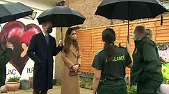 William and Kate chat with paramedic's family on FaceTime