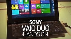 Sony Vaio Duo 11 Hands On