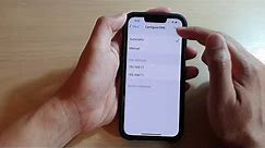 iPhone 13/13 Pro: How to Change the DNS Servers
