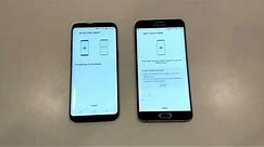 Using Samsung Smart Switch - Wireless. Galaxy S7, S8, S9, Note9 transfer tool