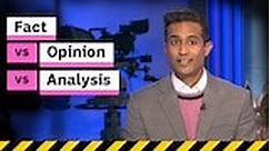 Fact vs opinion vs analysis - ABC Education