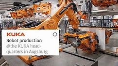 Robot production at the KUKA headquarters in Augsburg