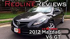 2012 Mazda6 V6 GT Review, Walkaround, Exhaust, & Test Drive
