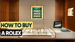 How To Buy A New Rolex From An Authorized Dealer