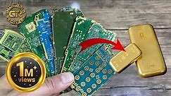 Gold Recovery From Mobile Phone Circuit Boards | Recover Gold From Mobile Phone Circuits