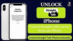 Unlocking Straight Talk iPhone - How to Unlock Straight Talk iPhone for Free