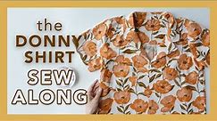 The Donny Shirt Sew Along Tutorial | Friday Pattern Company
