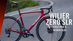 Wilier Zero SLR: Light, integrated and disc-equipped. First ride review Vlog