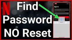 How To Find Netflix Password Without Resetting It