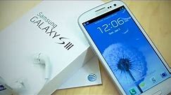 Unboxing: Samsung Galaxy S III for AT&T