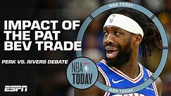 Pat Bev trade SPARKS A PERK-AUSTIN RIVERS DEBATE about impact on Giannis & the Bucks 🔥 | NBA Today