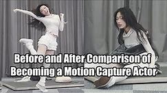 Is there such a big difference between before and after being a motion capture actor!?