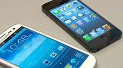 iPhone 5 vs. Android smart phones