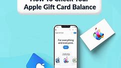 How to check your Apple Gift Card balance