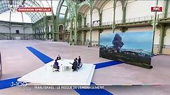 Emmanuel Macron sur BFM TV : "C'est une victoire pour Israël et nous allons tout faire pour éviter l'embrasement et l'escalade - Paris a procédé à des interceptions à la demande de la Jordanie" - Vidéo Dailymotion