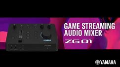 Yamaha Game Streaming Audio Mixer: ZG01