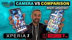 Sony Xperia 1 Vs Oneplus 7 Pro Camera | @ Night