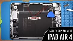 iPad Air 4 Screen Replacement | Four screws, no home buttons!