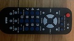 How to Program RCA Universal TV Remote control
