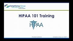 FREE HIPAA 101 TRAINING