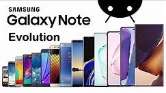 Evolution of Samsung Galaxy Note