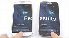 Galaxy S4 (Snapdragon 600) vs Galaxy S4 (Exynos 5 Octa): Benchmark comaprison