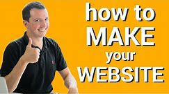 How to Make a Website - Free & Under 7 minutes