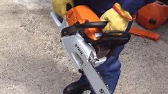 Chainsaw Training - Oil Flow Check
