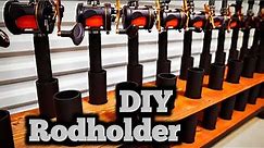 PVC RodHolder DIY ( like you've never seen )