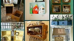 DIY Repurposed Old Drawer Ideas - Recycled Home Decor