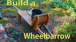 How to Build a Cedar Wood Wheelbarrow / Garden Woodworking