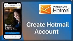 Signup Hotmail | Create Hotmail Account | www.hotmail.com