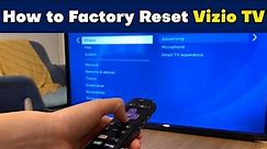 How to Factory Reset Vizio TV - A Step-by-Step Guide