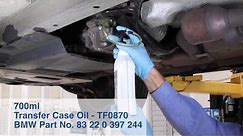 BMW X3 (E83) 2004-2010 Transfer Case Oil Change - DIY Repair