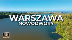 Nowodwory z lotu ptaka | Warszawa - Białołęka (Jesień 2022) | LECE W MIASTO™ [4k]