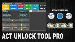 ACT UNLOCK TOOL PRO - Free Loader Unlock | Fix All MTK Problem