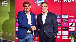 Die Vorstellung von Christoph Freund als neuer Sportdirektor des FC Bayern 🔴⚪️