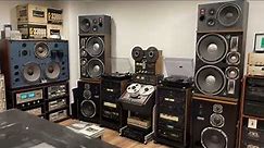 Vintage Sansui SP-X11000 speakers