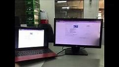 How to repair HP monitor display