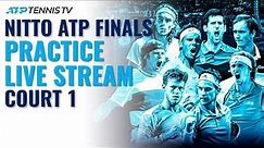 2020 Nitto ATP Finals: Live Stream Practice Court 1 (Sunday)