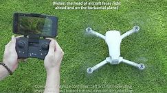 4DRC F3 GPS Drone operating instructions video