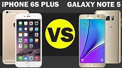iPhone 6S Plus vs Samsung Galaxy Note 5 - Smartphone Comparison