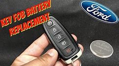Ford Key Fob Battery Replacement - Focus, Escape, Explorer, Expedition, Edge