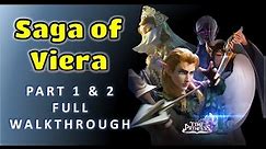🧝 Saga of Viera Part 1 & 2 Full Walkthrough, Dress-up Tips, & More | 🤠 Time Princess